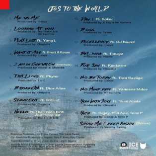 Ice Prince Unfolds “Jos To The World” Track Listing